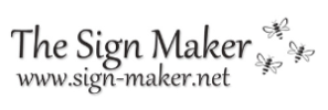 logo: The Sign Maker The Sign Maker